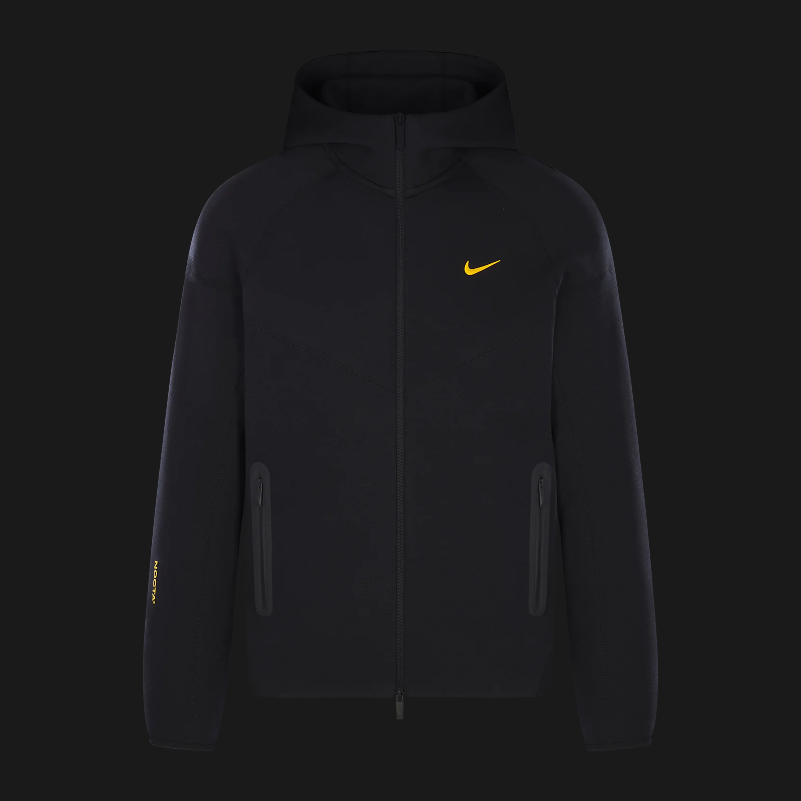 Full Zip Hoodie - Black